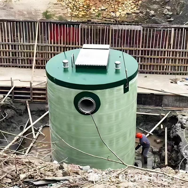 玻璃钢提升泵站厂家 一体化污水提升设备 智能泵站 污水提升泵