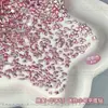 Accesorios Huazi para Uñas Cristal K9 Brillante Rojo Rosa Gota de Agua Colorido Borde Invertido Planos Fondo Diamante Pequeños Planos Fondo Diamante de Forma Especial