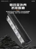 Faro de iluminación para ciclismo nocturno de bicicleta de montaña de 6600 lúmenes, luz de bicicleta horizontal USB de aleación de aluminio de alta capacidad ultrabrillante