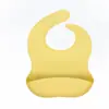 Conjunto de Louças de Silicone para Alimentação Complementar Infantil, Prato de Silicone Compartimentado Integrado com Ventosa, Fácil de Limpar, Resistente a Altas Temperaturas