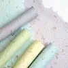 Papel Floral Espesado con Pétalos Rasgados a Mano, Papel de Envoltura para Flores, Materiales de Arte Floral, Arte para Ramos, Papel de Envoltura para Flores Frescas