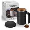 Taza mezcladora automática de acero inoxidable, taza magnetizada perezosa, taza magnética automática, taza de café portátil, taza imprimible