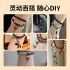 Colgante de Cuenta Pequeña de Ébano Hecho a Mano DIY Joyería Pulsera de Cuenta Pequeña Accesorio Accesorio de Cuenta Bodhi