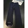 Calça de moletom Han Lichen estilo retrô americano, resistente, com barra curva, para homens, primavera e outono, calça casual fluida que faz as pernas parecerem mais longas, calça larga solta