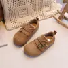 Zapatos Birkenstock suela suave para bebé zapatos de princesa zapatos de cuero para mujer 2026 zapatos de cuero para niñas zapatos para niños con velcro primavera y otoño zapatos para caminar