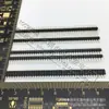 Fileira única espaçamento duplo plástico 2,0 mm agulha de fileira única 1*40p pino duplo plástico alongado 9/15/17/20/21mm agulha reta