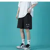 Shorts Masculino Verão Calça 5 Pontos Solta Reta Calça Esportiva Masculina Calça 5 Pontos Calça de Praia Calça de Moletom para Meninos