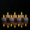 Vela Digital LED Luz 3D Bala Mini Velinha Roteiro Festa de Aniversário Casamento Decoração Luz de Ambiente