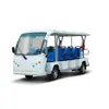 Nuevo Modelo de Autobús Eléctrico Shuttle con Techo, Zona de Fábrica, Autobús Shuttle para Campus de Aeropuerto, Autobús Turístico de 4 Filas y 11 Asientos, Autobús Turístico para Lugares Pintorescos