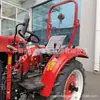 Tractor Agrícola Pequeño de 30 Caballos de Fuerza para Huertos y Invernaderos, Capaz de Fertilizar y Sembrar, Doble Propósito para Riego y Sequía, Tractor de Tracción en las Cuatro Ruedas