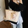Bolso de Mano de Gran Capacidad para Mujer 2025 Nueva Moda Bolso de Hombro Estampado para el Trabajo y Desplazamientos Bolso Tote Bandolera