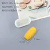 Simulação pequeno molde de silicone de milho manual virar mousse bolo doces assando molde de silicone de grau alimentício