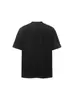 Camiseta de Manga Corta Suelta Estilo Retro Americano Nanxia de Alta Resistencia 350g Hilo Doble Logo Bordado Diseño Desestructurado High Street