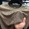 Tops Casuais Respiráveis e Confortáveis 2025 Nova Camiseta de Manga Curta em Seda Gelo Verão Fina Masculina Secagem Rápida Tops de Gola Redonda para Homens