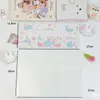 Bolsillo plano para cabecera de tarjeta extragrande para empaque, empaque estilo coreano, protección de tarjetas, material de empaque para joyería, empaque de tarjetas