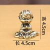 Latão Wukong Decoração Escritório Criativo Estudo Deus da Guerra Buda Zodíaco Macaco Xiangyun Wukong Bronze Ware