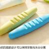 Caja de cepillo de dientes portátil para viaje color caramelo sellada impermeable a prueba de fugas con cerradura con tapa