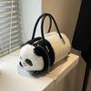 Bolsa de Peluche al Por Mayor Estilo Panda Cadena Moda Portátil Bolsa Pequeña Pinza Intercambio Regalo Novia Bandolera