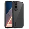 Adecuado para Redmi Note15 14 A5 Tacto de Piel Negro Transparente Funda para Teléfono Móvil Poco F7 Pro M7 Cubierta Protectora Mate