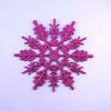 Suministros para Decoración Navideña 7.5cm Copos de Nieve Copos de Nieve de Plástico Adornos Festivos Pegatinas para Ventanas de Decoración Navideña Accesorios