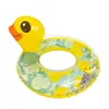 Flotador de natación para niños Pasha Celebridad de Internet Anillo de asiento engrosado Anillo para axilas de bebé Ins Flotador de pato de cabeza grande transparente Flotabilidad