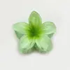 Pinza para el Cabello de Flor de Bauhinia de 8 cm para Peinado Recogido en la Parte Trasera de la Cabeza, Accesorio para el Cabello de Flor de Plumeria, Elegante Pinza de Tiburón con Acabado de Alta Gama