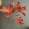 Flores Artificiales para Bodas, Hojas de Magnolia de Tela No Tejida, Suministro Transfronterizo, Arreglos Florales para Salón de Bodas en Casa, Accesorios, Decoración Suave para el Hogar al por Mayor