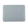 Tapete de drenagem de silicone de grau alimentício, pratos de mesa de cozinha com drenagem isolada, porta-copos com filtro de água, ponto de venda mais vendido no exterior