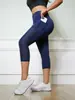 Pantalones cortos ajustados de costura nueva transfronterizos para levantar glúteos, pantalones deportivos con costuras de malla, pantalones de yoga, leggings ajustados a la cintura, pantalones para mujer