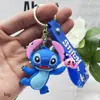 Colgante de Stitch de Dibujos Animados Llavero Divertido de Lilo y Stitch Colgante Muñeco de Plástico Suave Caja Ciega