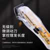 Cortadora de pelo transparente transfronteriza KEMEI/KEMEI KM-NG203 resistente a caídas, recargable por USB, cortadora de pelo eléctrica