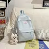Mochila para Estudiante de Secundaria 2026 para Niñas, Mochila Estilo Universitario para Estudiante de Secundaria, Mochila Versátil Simple de Moda de Color Sólido para Estudiantes Universitarios