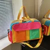 Bolsa de viagem bicolor, bolsa de mão, bolsa transversal para mulheres, bolsa de armazenamento de bagagem grande capacidade para atividades ao ar livre, bolsa para esportes, yoga, dança, fitness
