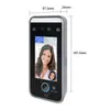 Control de Acceso por Reconocimiento Facial Personalizado para Oficinas Corporativas Máquina de Asistencia por Reconocimiento Facial con Pantalla Táctil de 4.3 pulgadas con Garantía de 3 Años