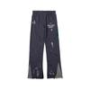 Pantalones Retro Americanos High Street GALLERY DEPT Pantalones con Salpicaduras de Tinta y Graffiti Pantalones Deportivos Casuales Rectos para Hombre y Mujer