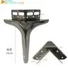 Pernas de Suporte para Pés de Cama Espessadas Pernas de Metal para Sofá Pernas de Suporte para Gabinete de TV Pernas para Mesa de Centro com Cantoneiras Pernas de Cama