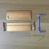Placas de Nombre Metálicas Personalizadas para Empleados, Placas de Trabajo de Acero Inoxidable, Placas de Identificación de Empleados, Logo de Aleación de Aluminio en Blanco Grabado