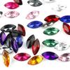 9*18 Acrílico No Poroso Marqués Fondo Puntiagudo Pedrería DIY Funda para Teléfono Móvil Pegatinas de Belleza Diamante Ropa Zapatos y Sombreros Bolsos Accesorios
