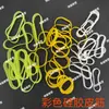 Atacado de Fábrica Borracha de Silicone Colorida TPU Vermelho Verde Amarelo Elásticos de Silicone Anéis de Silicone Borracha Natural