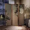 Nuevo Biombo Plegable Estilo Chino para Sala de Estar, Pantalla Móvil para Dividir Oficinas y Habitaciones de Hotel, una Pantalla Mágica para Separación de Espacios