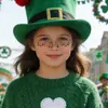 Amazon Transfronterizo Nuevas Pegatinas Faciales de Trébol San Patricio Irlandés. Pegatinas de Tatuaje de Maquillaje para Fiesta del Día de San Patricio