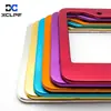 Marco de Placa de Matrícula de Aleación de Aluminio Estándar Americano Negro para Coche Americano Marco de Placa de Matrícula Transfronteriza Adaptación para Modificación de Coche a Tecnología UV