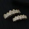 Joias Europeias e Americanas Transfronteiriças Cheias de Zircônia Diamantada Populares Modernas Hiphop Venda Quente Braces Hip-Hop Atacado