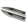 Adecuado para pegatinas laterales de metal de alta gama para automóviles Toyota, pegatinas para la carrocería del automóvil, pegatinas decorativas, logotipo del automóvil, modificación personalizada, guardabarros