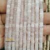 Venta al por mayor de cuentas sueltas, cuentas de cristal, accesorios de joyería para bricolaje, pulsera, junta espaciadora, cuentas planas de jade