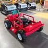 Cortador de Grama a Combustão com Rodas, Veículo Inteligente Não Tripulado para Cortar Grama, Cortador de Grama Agrícola e Doméstico Controlado Remotamente, Fabricante de Origem
