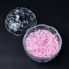 Pedra de Desmagnetização de Cascalho de Cristal Natural Pedra de Ágata Cascalho de Cristal Tigela de Desmagnetização Recipiente para Joias Caixa de Armazenamento