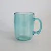 Venta Directa de Fábrica Taza de Plástico con Asa para Café/Té Taza Acrílica para Agua Se Puede Imprimir Marca Registrada