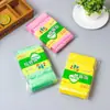 Saco de Lixo Colorido Descartável Cinco Rolos Doméstico Sacos de Lixo Contínuos com Ponto de Quebra Sacos Plásticos de Grande Capacidade para Cozinha
