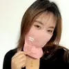 Mascarilla de Ciclismo para Mujer Invierno Algodón Engrosado Adulto A Prueba de Frío A Prueba de Polvo Transpirable Lavable Cálida